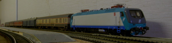 Treno di prova con la E 412 005
