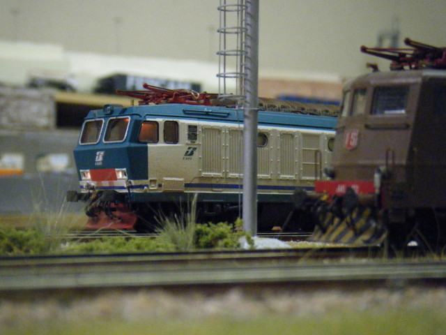 La E633 093 in livrea XMPR1 dopo la Revisione Generale